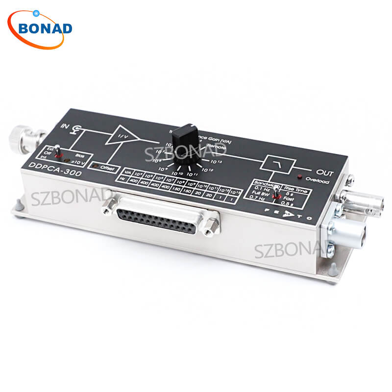 DDPCA-300 可(ke)變(bian)增(zeng)益(yi)電流放(fang)大器