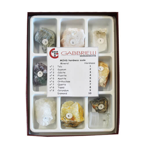 Gabbrielli意大利MOHS鉛(qian)筆咊(he)鑛石(shi)